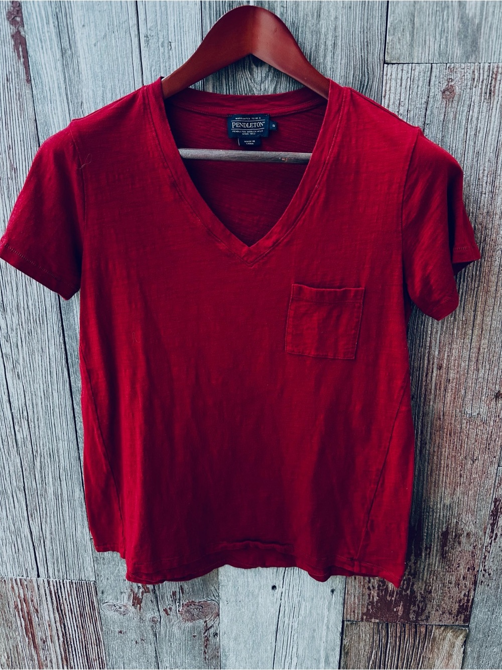 Pendleton V-Neck Tee S - Picture 3 of 6